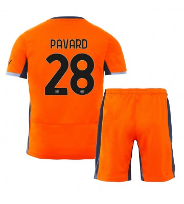 Maillot de foot Inter Milan Benjamin Pavard #28 Troisième enfant 2023-24 Manches Courte (+ pantalon court)